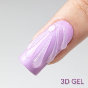 3D Relief Top Gel Sculpture Molly Nails HEMA Free 5g + Safety Ring — zdjęcie 2