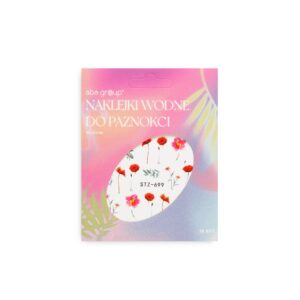 Aba Group Naklejki wodne do paznokci kwiaty Meadow - 699 — zdjęcie 1