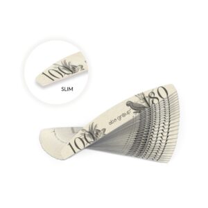 Aba Group Pilnik do paznokci PÓŁKSIĘŻYC 100/180 SLIM - RETRO — zdjęcie 1
