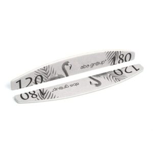 Aba Group pilnik do paznokci PÓŁKSIĘŻYC 120/180 Flaming 25 szt. Standard — zdjęcie 3
