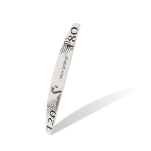 Aba Group pilnik do paznokci PÓŁKSIĘŻYC 120/180 Flaming 25 szt. Standard — zdjęcie 1