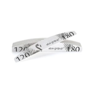 Aba Group pilnik do paznokci PÓŁKSIĘŻYC 120/180 Flaming 25 szt. Standard — zdjęcie 2