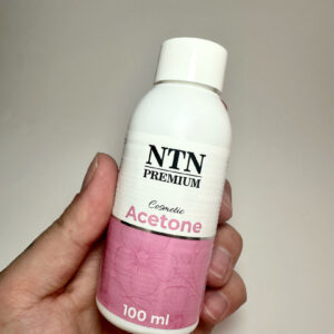 Aceton kosmetyczny NTN Premium płyn do usuwania lakieru hybrydowego 100 ml
