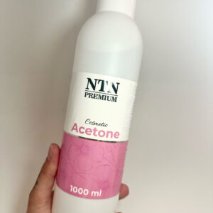Aceton kosmetyczny NTN Premium płyn do usuwania lakieru hybrydowego 1000ml