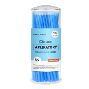 Clavier Aplikatory Bezwłókienkowe do Rzęs - 100 szt. - 2,5mm — zdjęcie 1