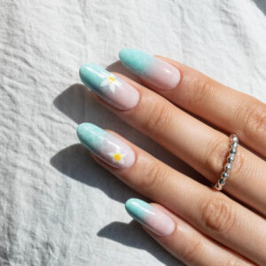 Aqua Gel żel do zdobień na mokro, efekt blooming MollyLac HEMA/Di-HEMA free 10g — zdjęcie 6