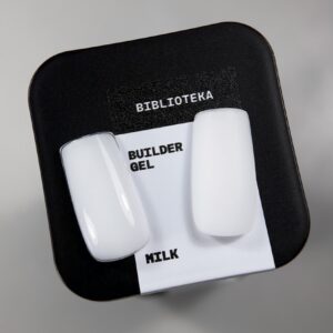 BIBLIOTEKA Builder Gel Milk 30 ml – mleczny żel budujący do modelowania — zdjęcie 4