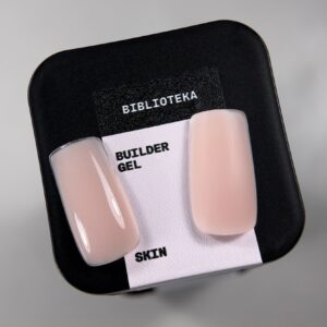 BIBLIOTEKA Builder Gel Skin 30 ml – ciepły beżowy żel budujący — zdjęcie 4