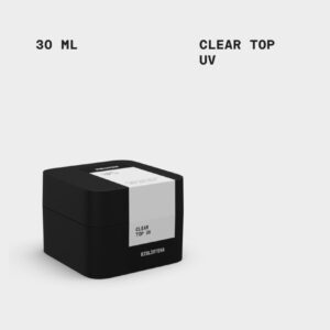 BIBLIOTEKA Clear Top UV 30 ml – top bez dyspersji, bez zmiany koloru