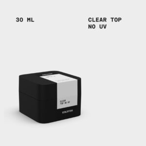 BIBLIOTEKA Clear Top No UV 30 ml – top bez dyspersji, bez zmiany koloru
