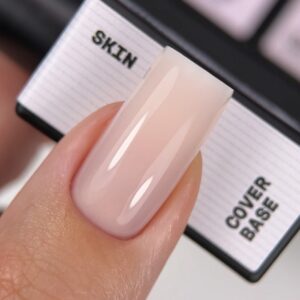 BIBLIOTEKA Cover Base Skin 6 – ciepła beżowo-różowa baza nude, 10 ml — zdjęcie 4