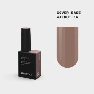 BIBLIOTEKA Cover Base Walnut 14 – ciepła orzechowa baza nude, 10 ml