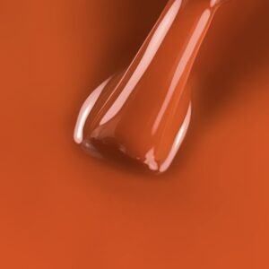 BIBLIOTEKA Gel Polish Bold 30 – chłodny pomarańczowy lakier hybrydowy, 10 ml — zdjęcie 1