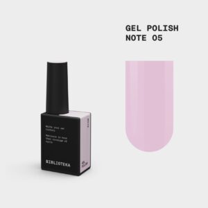 BIBLIOTEKA Gel Polish Note 05 – różowy lakier hybrydowy, 10 ml