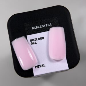 BIBLIOTEKA Builder Gel Petal 30 ml – delikatnie różowy żel budujący — zdjęcie 4