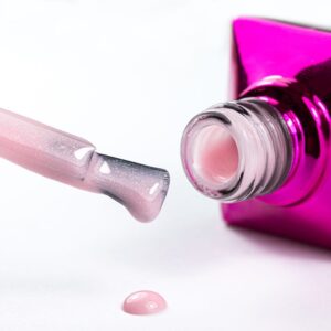 Baza kauczukowa elastyczne paznokcie manicure pedicure S.O.S. Antidotum Molly Nails Sparkling Mousse 10g — zdjęcie 1