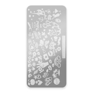 Blaszka do stempli ze wzorami Finger Angel V23 – stamping nail art