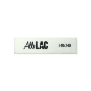 Bloczek blok polerski AlleLac 240/240 Standard biały 1 szt