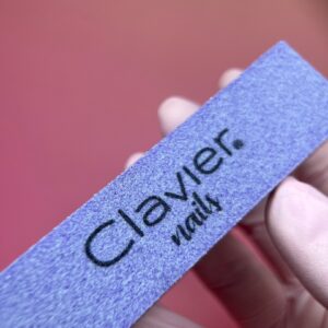 Blok Polerski Polerka do paznokci, manicure - CLAVIER - 1 szt. - fioletowy