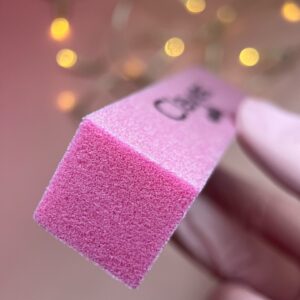 Blok Polerski Polerka do paznokci, manicure - CLAVIER - 1 szt. - różowy — zdjęcie 2