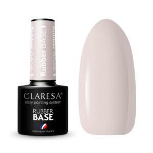 Claresa baza Rubber 1 – kauczukowa baza hybrydowa do paznokci 5g
