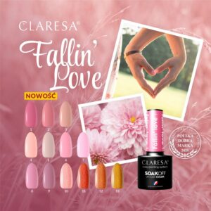 CLARESA Lakier Hybrydowy FALLIN' LOVE 8 -5g — zdjęcie 3