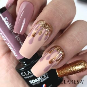 CLARESA Lakier Hybrydowy FALLIN' LOVE 9 -5g — zdjęcie 4