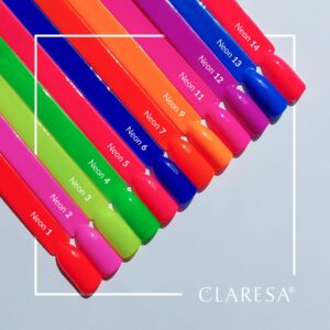 CLARESA Lakier Hybrydowy NEON 13 -5g — zdjęcie 5
