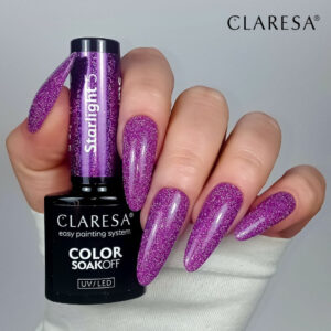 CLARESA Lakier hybrydowy Starlight 5 -5g — zdjęcie 4