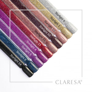 CLARESA Lakier hybrydowy Starlight 8 -5g — zdjęcie 7