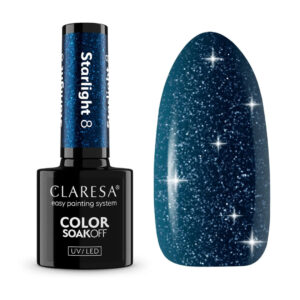 CLARESA Lakier hybrydowy Starlight 8 -5g