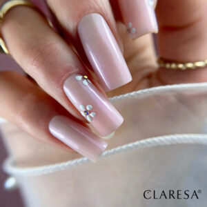 Claresa lakier hybrydowy #lipglossnails 01 – transparentny do paznokci 5 g — zdjęcie 1
