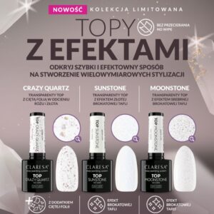 Claresa Top No Wipe Moonstone 5G — zdjęcie 4