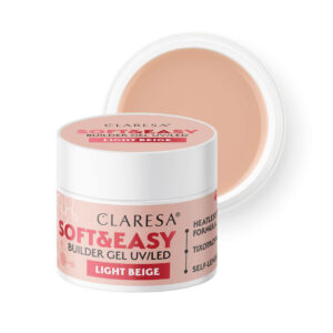 CLARESA Żel Budujący SOFT&EASY LIGHT BEIGE 45G
