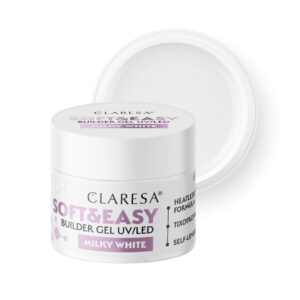 CLARESA Żel Budujący SOFT&EASY Builder Gel Milky White 45 g