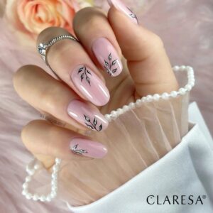 CLARESA Żel budujący Hard&Easy Builder Gel French Pink 45g — zdjęcie 2
