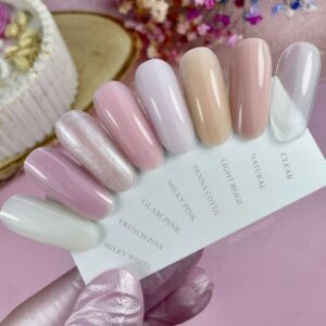 CLARESA Żel budujący Hard&Easy Builder Gel French Pink 45g — zdjęcie 7