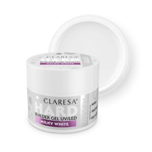 CLARESA Żel budujący Hard&Easy Builder Gel Milky White 45g