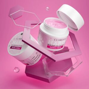 CLARESA Żel budujący Hard&Easy Builder Gel Panna Cotta 45g — zdjęcie 3