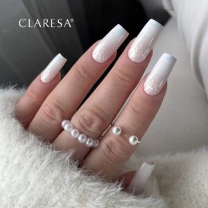 CLARESA Żel budujący Soft&Easy Moon Sugar 45 g biel — zdjęcie 3