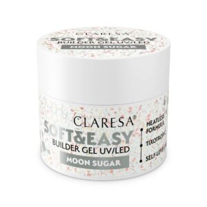 CLARESA Żel budujący Soft&Easy Moon Sugar 45 g biel