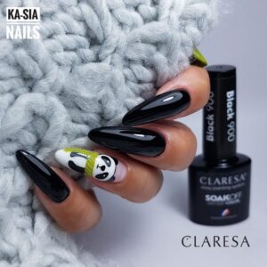 Claresa Lakier Hybrydowy Black 900 5g – klasyczna głęboka czerń — zdjęcie 6