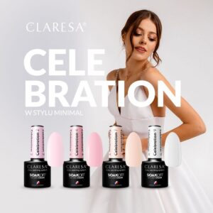 CLARESA lakier hybrydowy CELEBRATION 2 -5G — zdjęcie 7