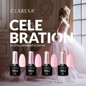 CLARESA lakier hybrydowy CELEBRATION 4 -5G — zdjęcie 6