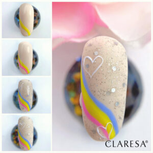 CLARESA lakier hybrydowy CELEBRATION 7 -5G — zdjęcie 3