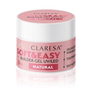 CLARESA żel budujący SOFT&EASY BUILDER GEL NATURAL 45G