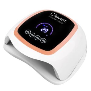 CLAVIER Lampa do paznokci UV/LED Q3 168W – hybryda, żel, manicure i pedicure — zdjęcie 1
