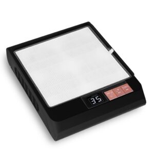 CLAVIER Pochłaniacz pyłu V8300 20W – manicure i pedicure, czarny — zdjęcie 2