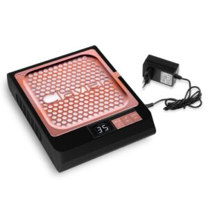 CLAVIER Pochłaniacz pyłu V8300 20W – manicure i pedicure, czarny — zdjęcie 5