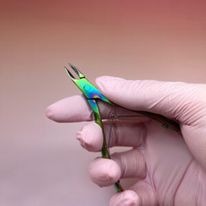 Cążki do skórek 4 mm OSTRE RAINBOW — zdjęcie 1